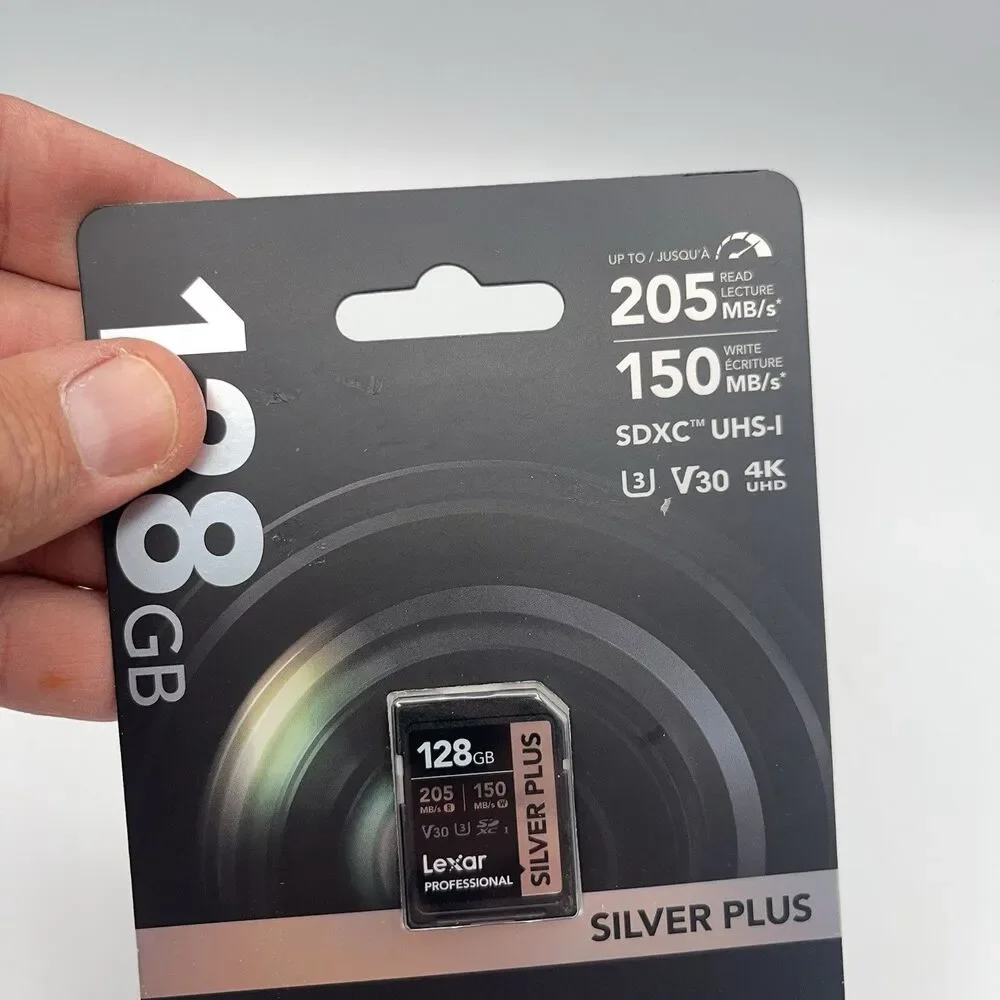 Lexar LSDSIPL128G-BNNNU Professional Silver Plus Sdxc 128gb